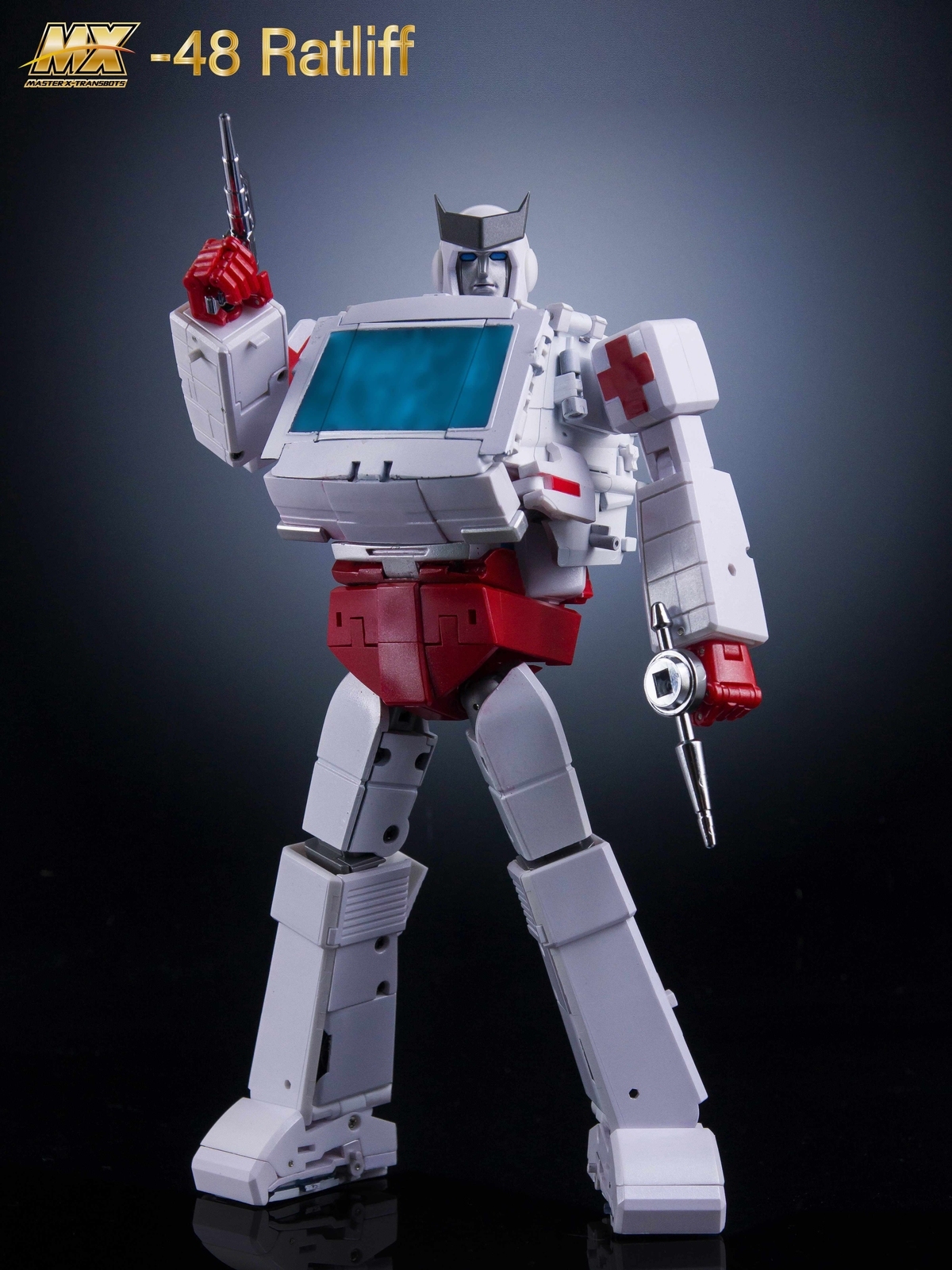 In Stock New X-Transbots MX-48 Ratliff Ratchet Transforms Action Figure Toy