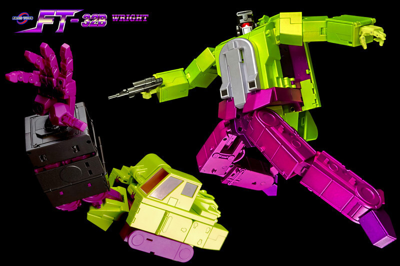 In Stock New FansToys FT-32B Wright Scavenger Devastator Transform Action Figure