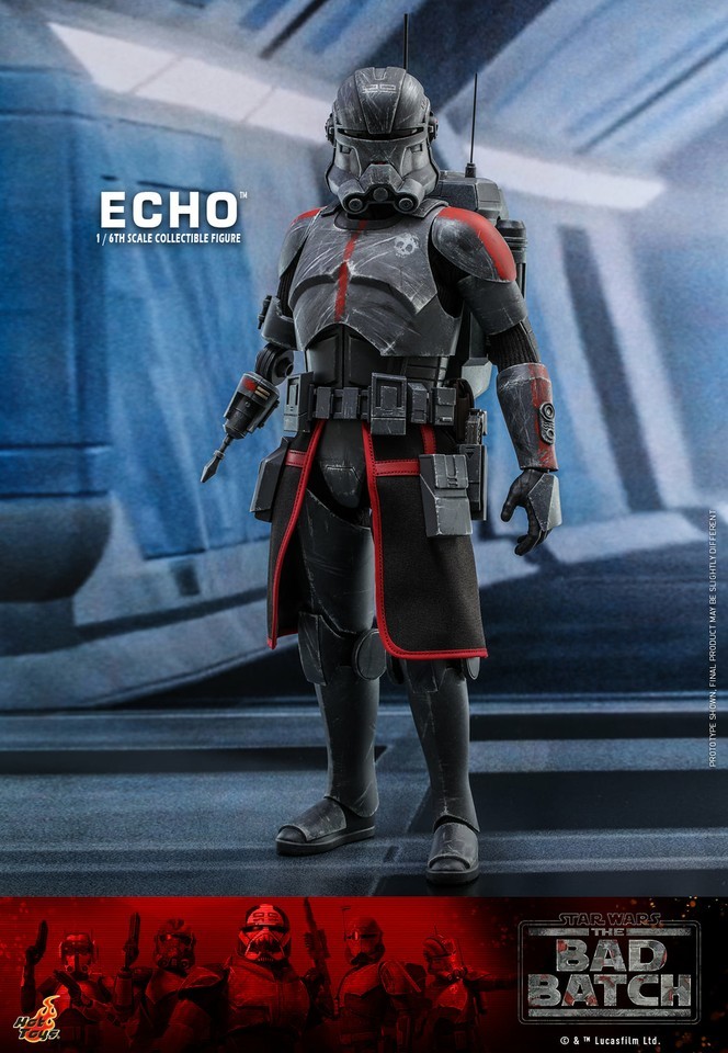 Hottoys Star Wars The Bad Batch 1/6th scale Echo Collectible Figure TMS042 NEW