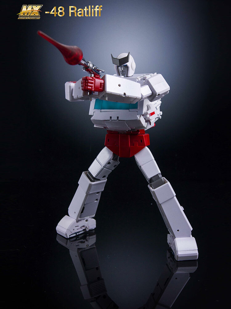 In Stock New X-Transbots MX-48 Ratliff Ratchet Transforms Action Figure Toy