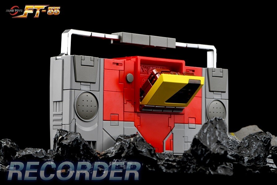 Ready! New FansToys FT-55 Recorder Blaster w/ Rewind Set of 2 Action Figure Toy