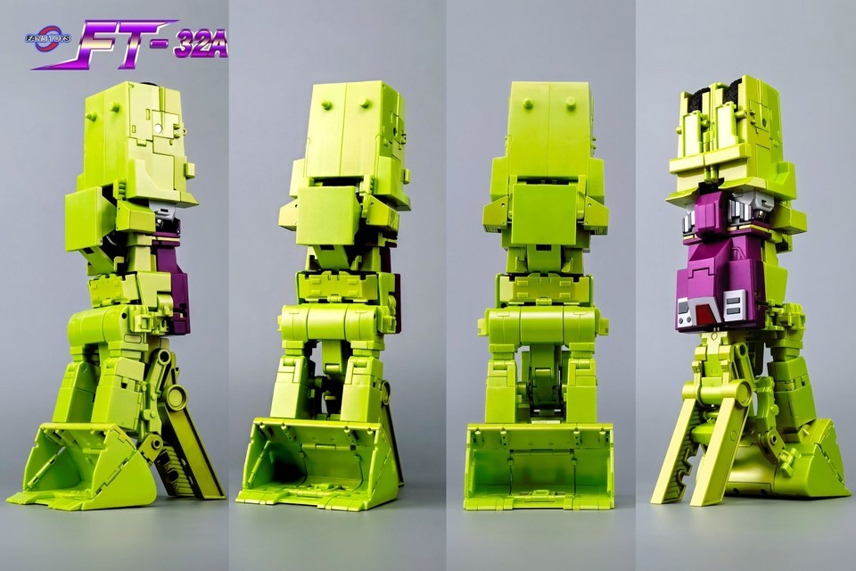 In Stock New FansToys FT-32A G1 Scrapper Devastator Transformable Action Figure