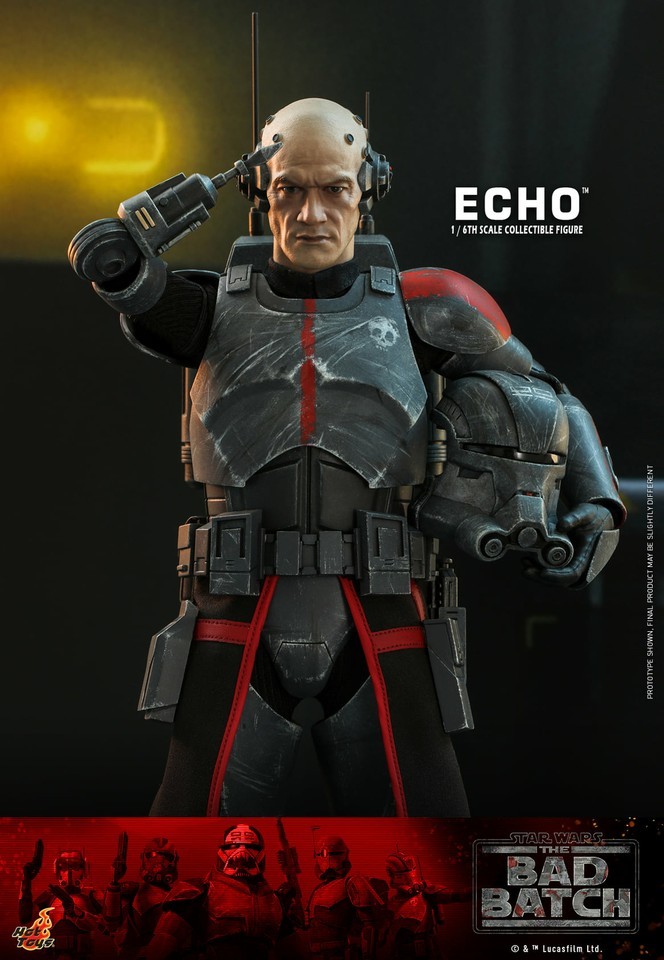 Hottoys Star Wars The Bad Batch 1/6th scale Echo Collectible Figure TMS042 NEW