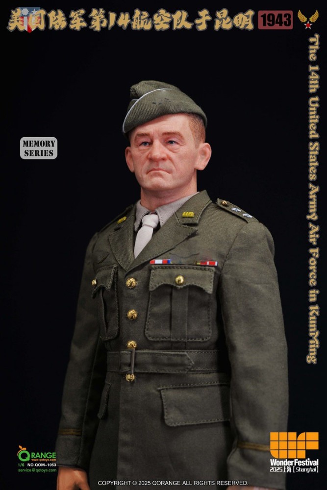 Ready！ QORANGE QOTOYS 1/6 QOM-1053 US Army 14th Air Force at Kunming 1943 Toy