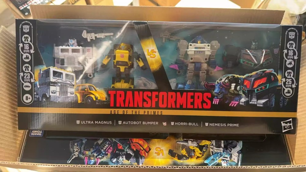 Hasbro Ultra Magnus Buffer Dark Optimus Prime Mad Bull Four-Person Set In Stock
