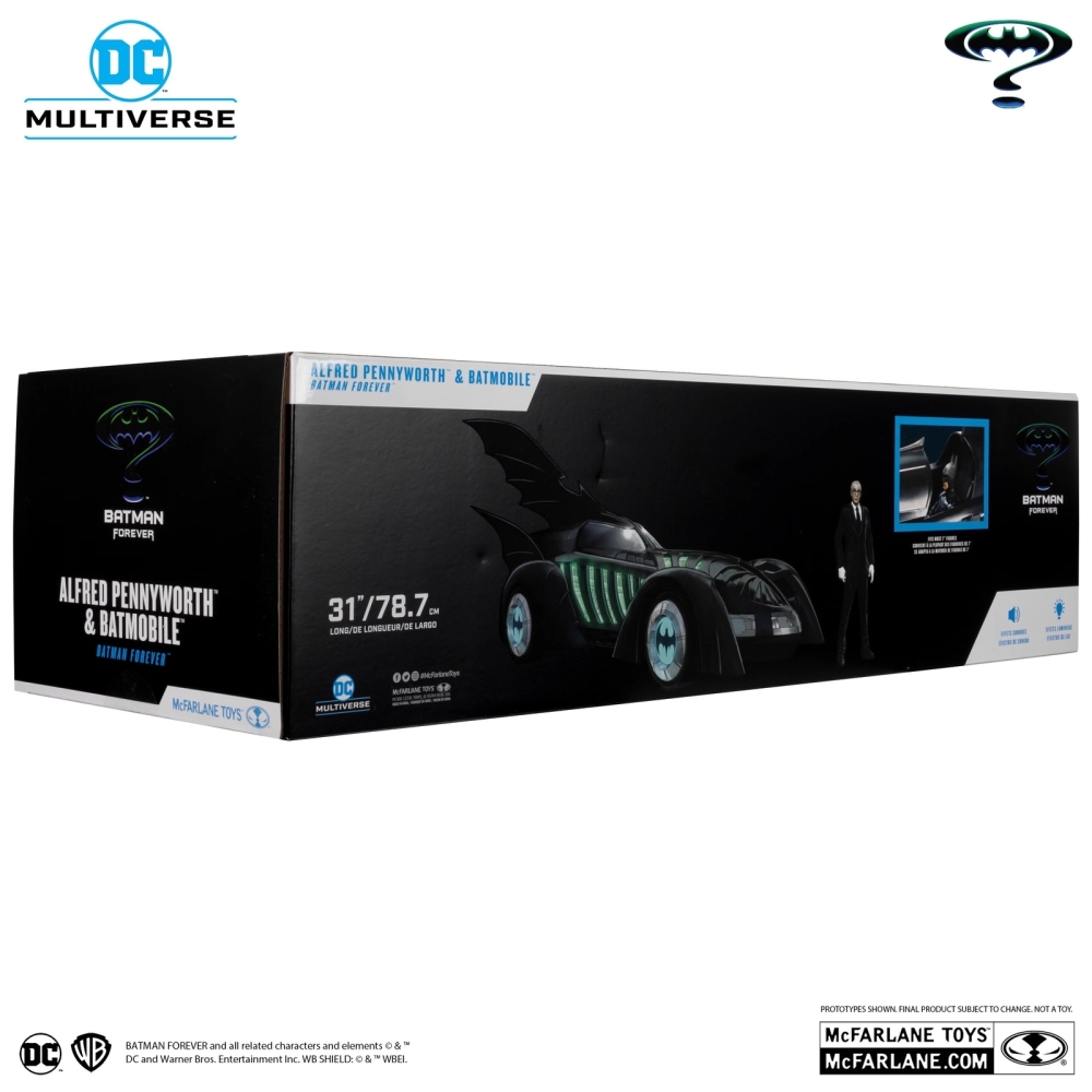 DC Multiverse Batman Vehicle Figure -Alfred 2 options Toy Model In Stock
