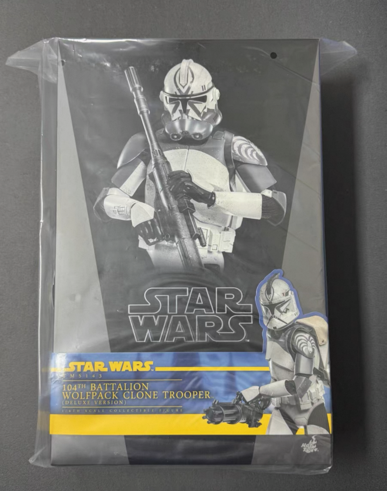Ready！NEW Hot Toys TMS143 104th Battalion Wolfpack Clone Trooper Deluxe Ver