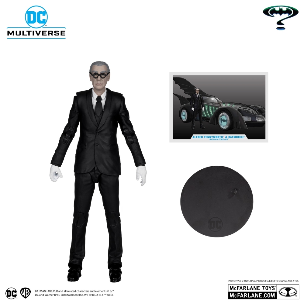 DC Multiverse Batman Vehicle Figure -Alfred 2 options Toy Model In Stock