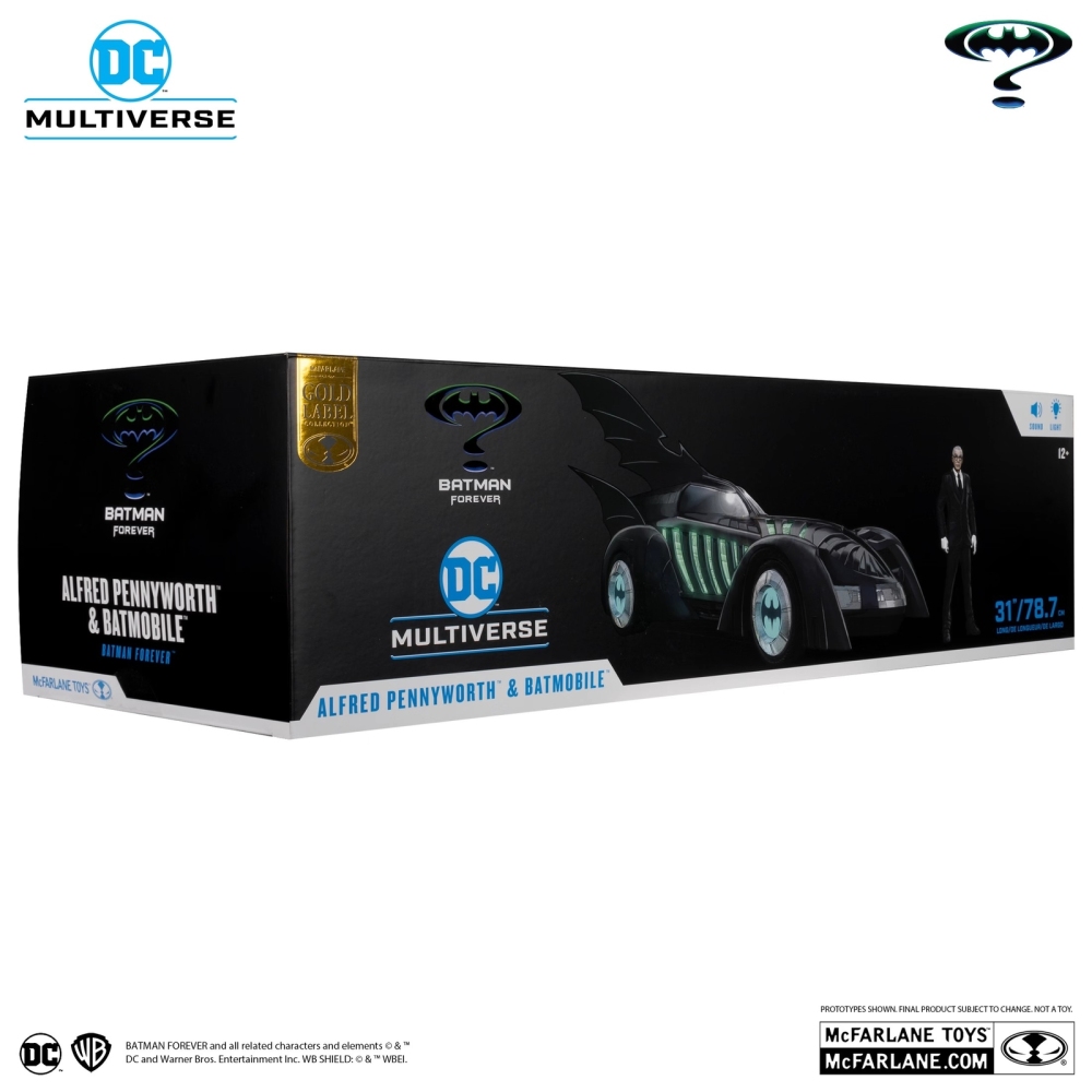DC Multiverse Batman Vehicle Figure -Alfred 2 options Toy Model In Stock