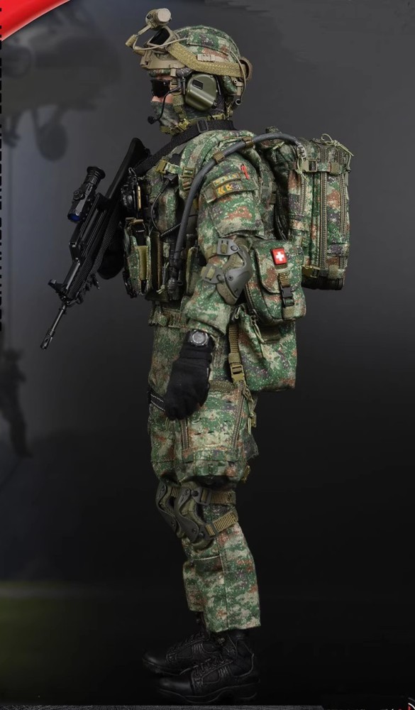 NEW Soldierstory Ss134 Pla Air Porce Airborne Commandos Deluxe Ver. 1/6 Action