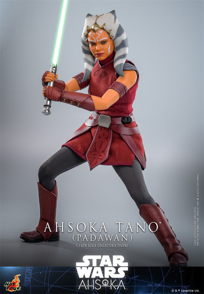 In Stock New Hot Toys TMS123 Star Wars Ahsoka Tano (Padawan) 1/6 Action Figure