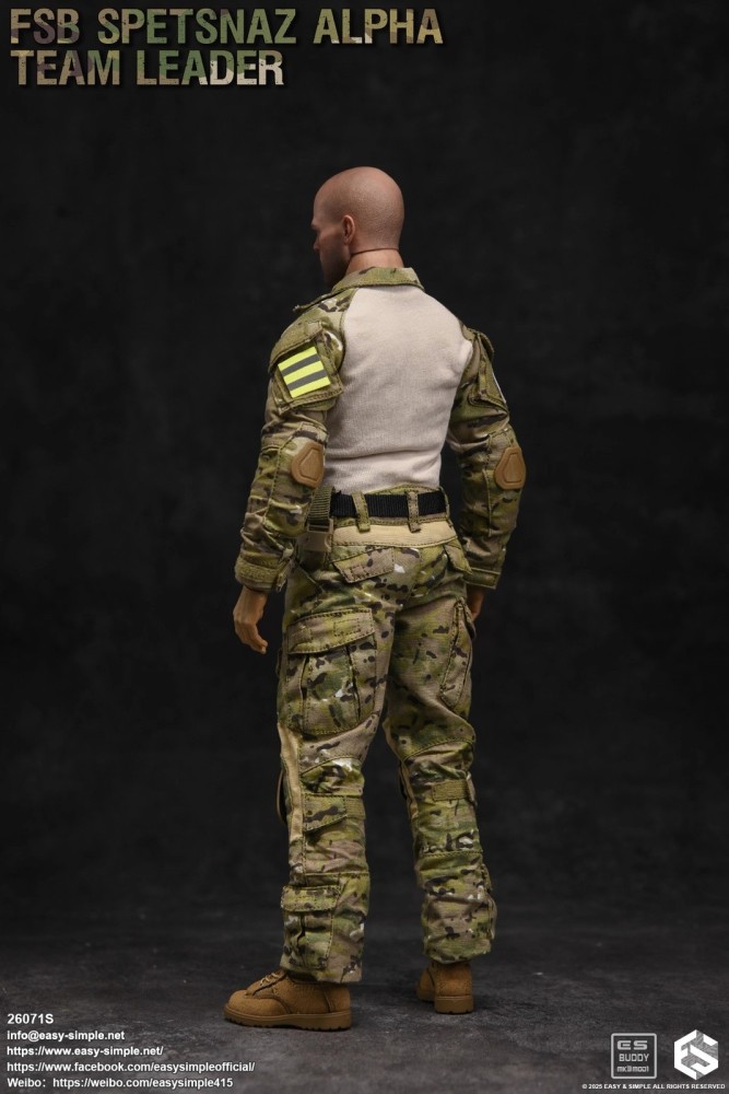 In Stock  Easy&amp;Simple ES 26071S 1/6 Russian FSB Alpha Force  Action Figure