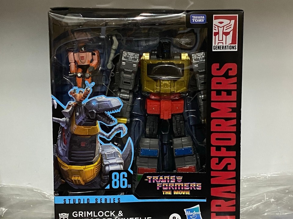 Transforms Studio Series 86-06 Leader Grimlock and Autobot Wheelie 1986 Movie