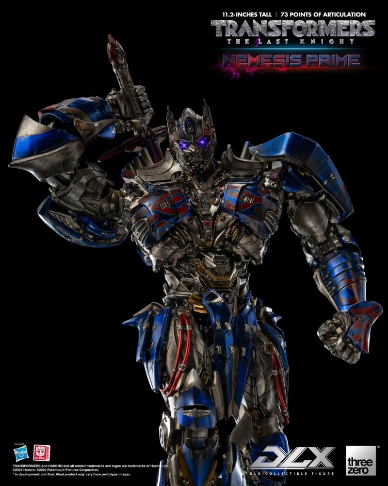 In Stock New Threezero 3Z05790W0 The Last Knight OptimusPrime Deluxe Ver. Figure