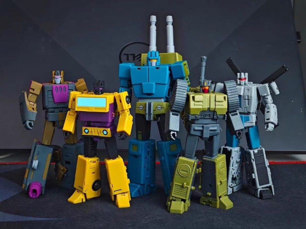 Ready! New Magic Square Bruticus Combiner MS 51R-55R Set of 5 Action Figure