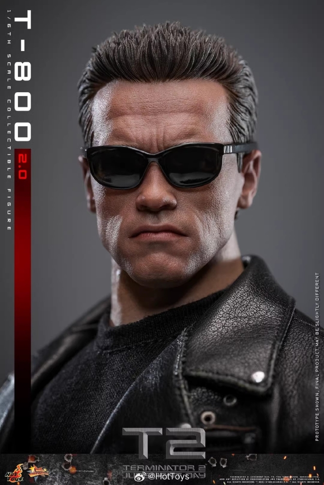 Ready! New Hot Toys MMS795 1/6 Terminator 2 Judgment Day T-800 2.0 Action Figure