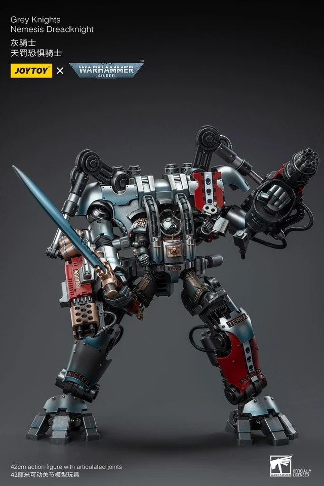 IN STOCK JoyToy Warhammer 40K 1:18 Grey Knights Nemesis Dreadknight Mecha