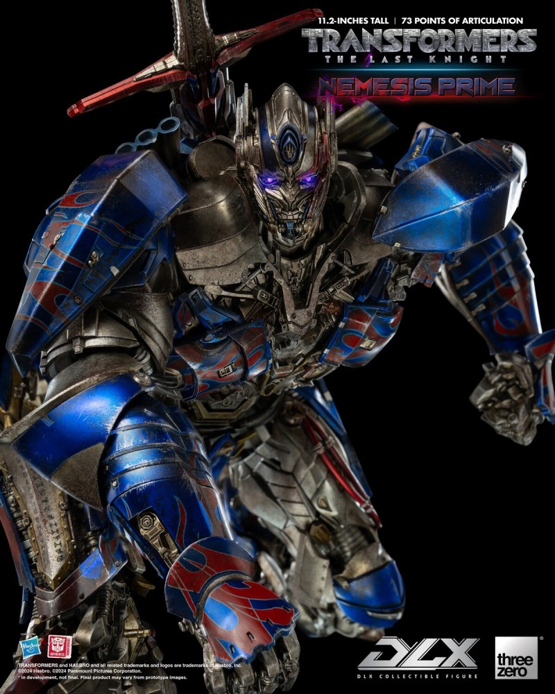 In Stock New Threezero 3Z05790W0 The Last Knight OptimusPrime Deluxe Ver. Figure