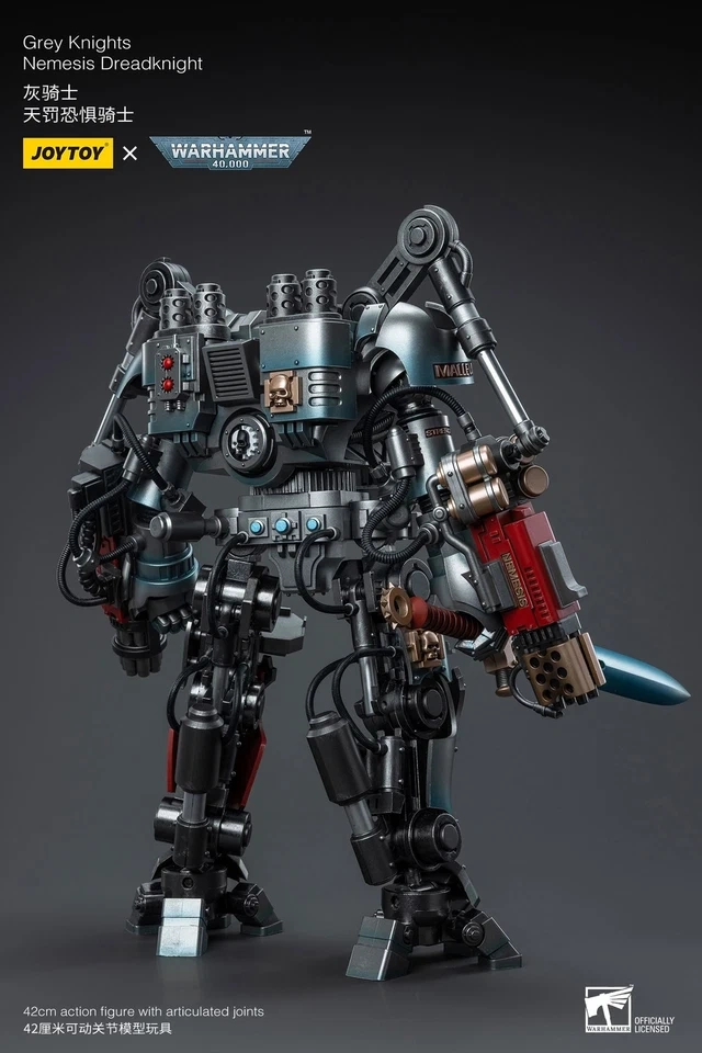 IN STOCK JoyToy Warhammer 40K 1:18 Grey Knights Nemesis Dreadknight Mecha
