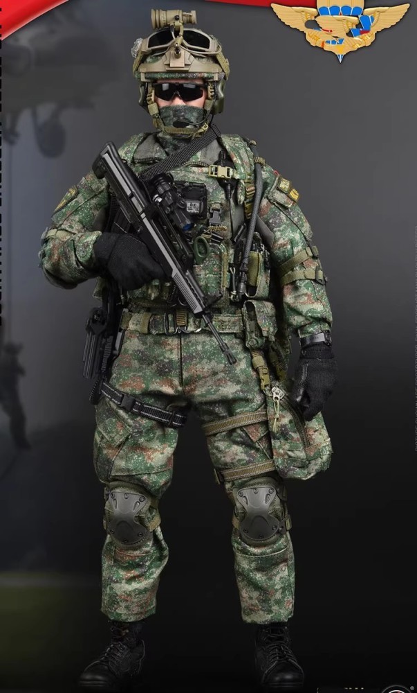 NEW Soldierstory Ss134 Pla Air Porce Airborne Commandos Deluxe Ver. 1/6 Action