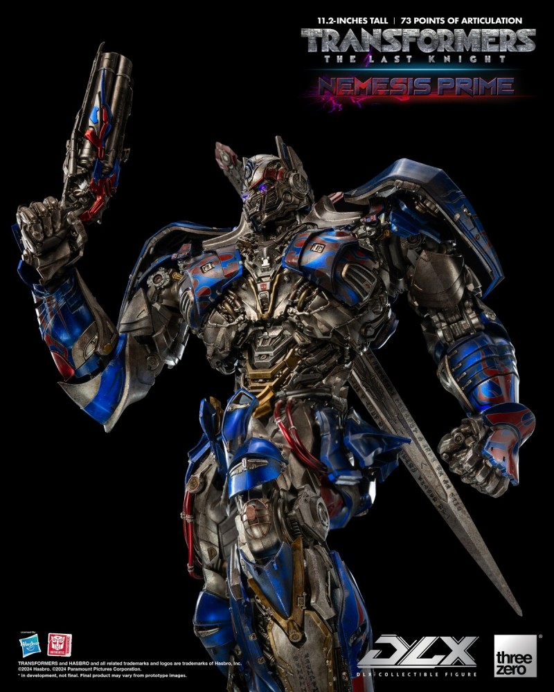 In Stock New Threezero 3Z05790W0 The Last Knight OptimusPrime Deluxe Ver. Figure