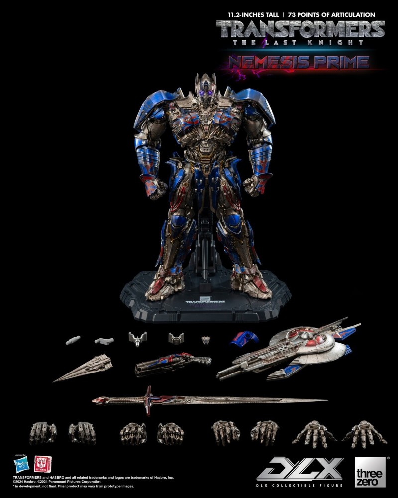 In Stock New Threezero 3Z05790W0 The Last Knight OptimusPrime Deluxe Ver. Figure
