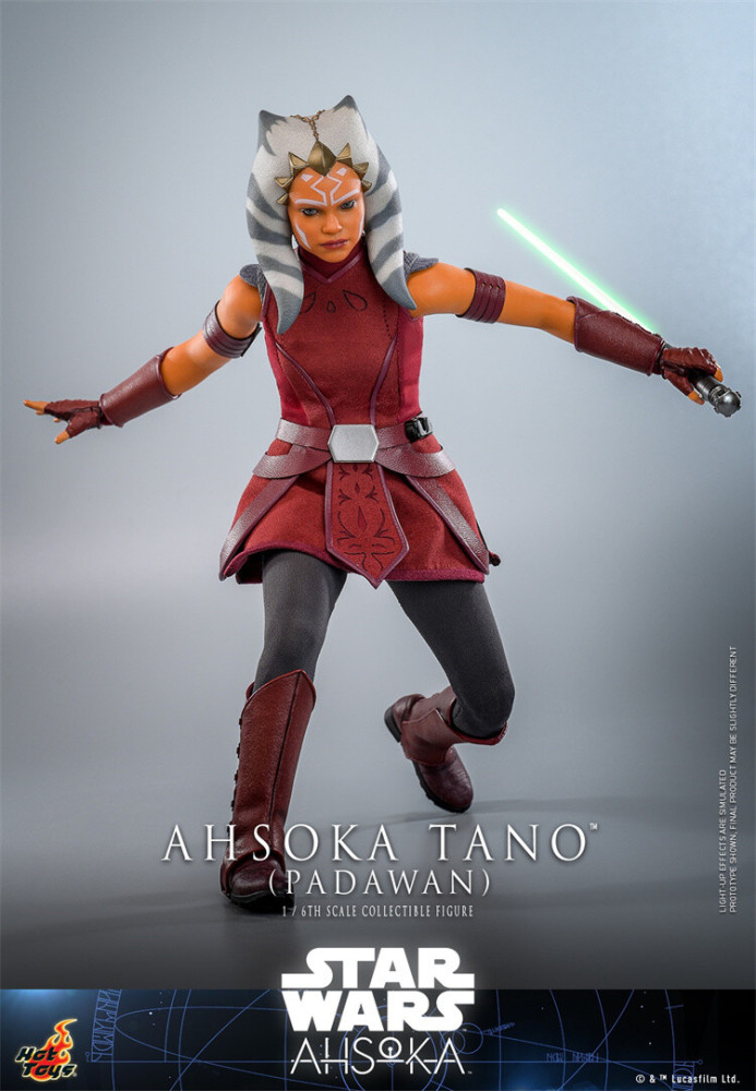 In Stock New Hot Toys TMS123 Star Wars Ahsoka Tano (Padawan) 1/6 Action Figure