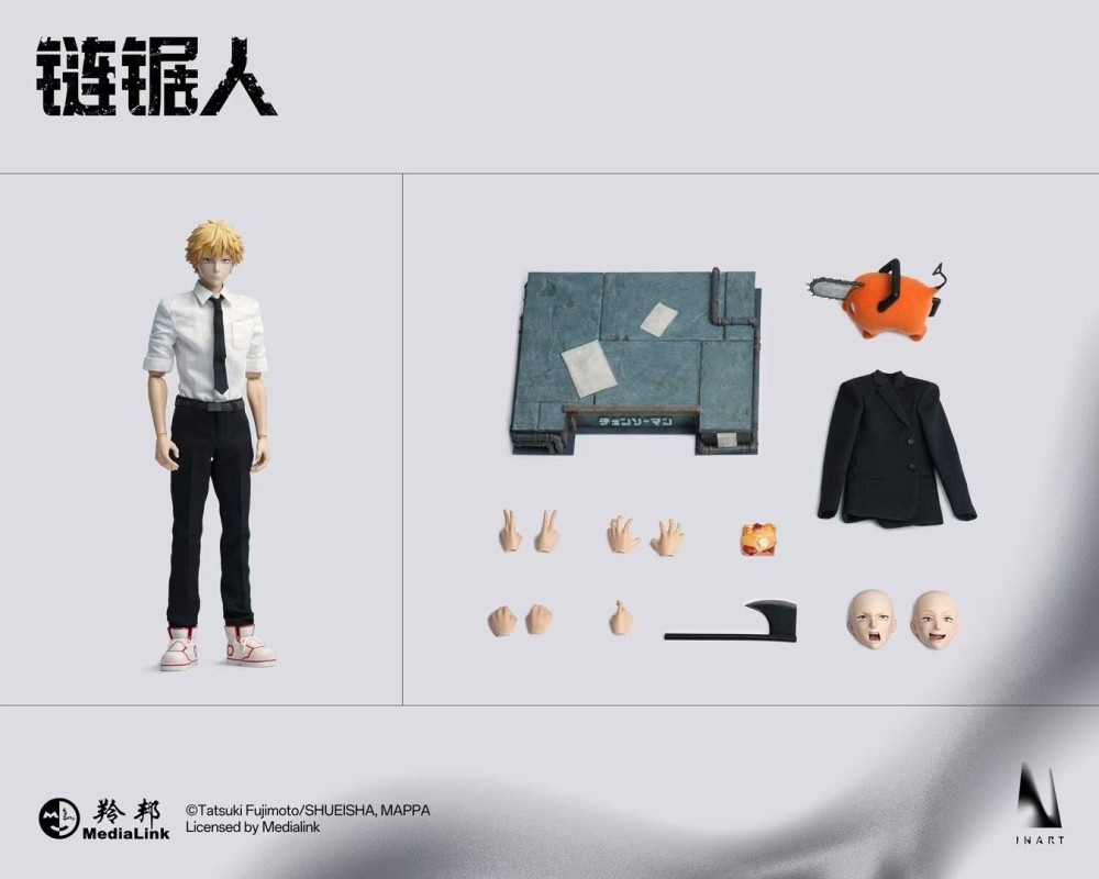 In Stock New New INART MAG016 Chainsaw Man Denji 1/6 Collectible Action Figure