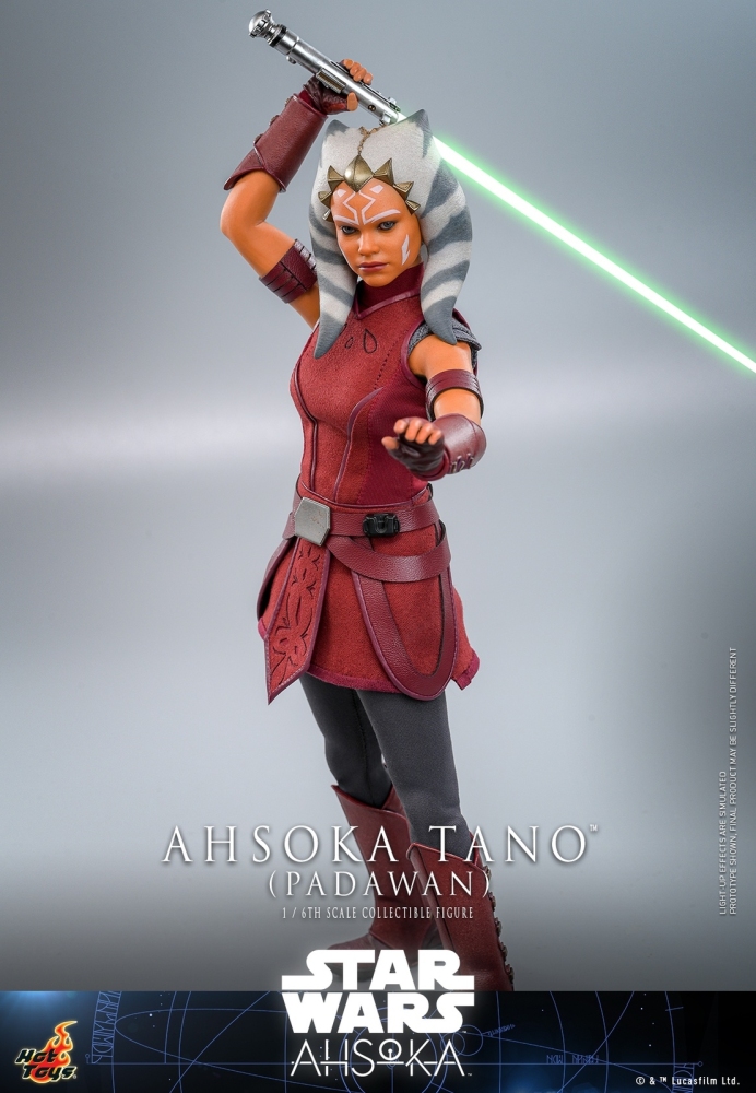 In Stock New Hot Toys TMS123 Star Wars Ahsoka Tano (Padawan) 1/6 Action Figure