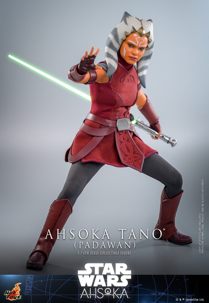 In Stock New Hot Toys TMS123 Star Wars Ahsoka Tano (Padawan) 1/6 Action Figure