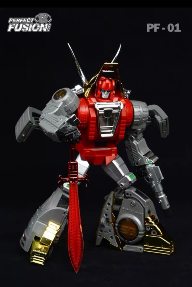 Prefect Fusion PF-01 PF01 Cesium Slag Masterpiece Action Figure In Stock