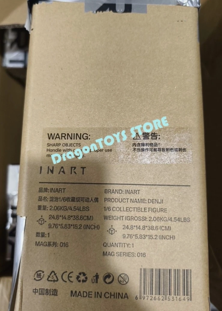 In Stock New New INART MAG016 Chainsaw Man Denji 1/6 Collectible Action Figure