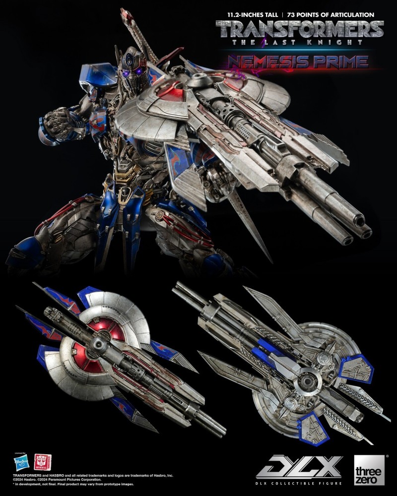 In Stock New Threezero 3Z05790W0 The Last Knight OptimusPrime Deluxe Ver. Figure