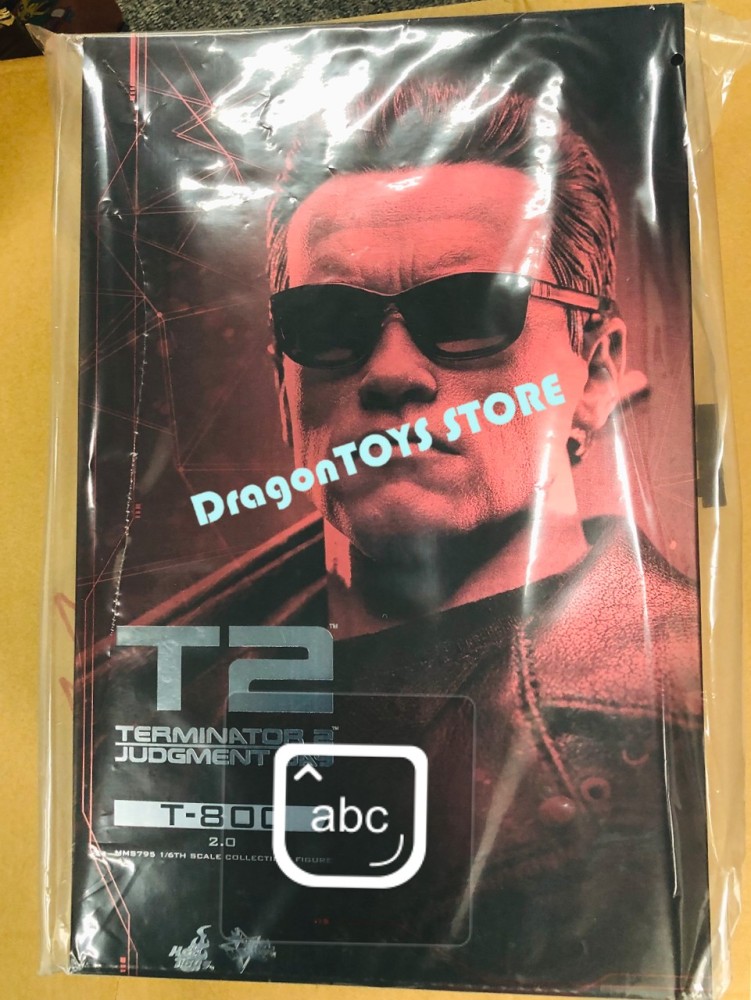 Ready! New Hot Toys MMS795 1/6 Terminator 2 Judgment Day T-800 2.0 Action Figure