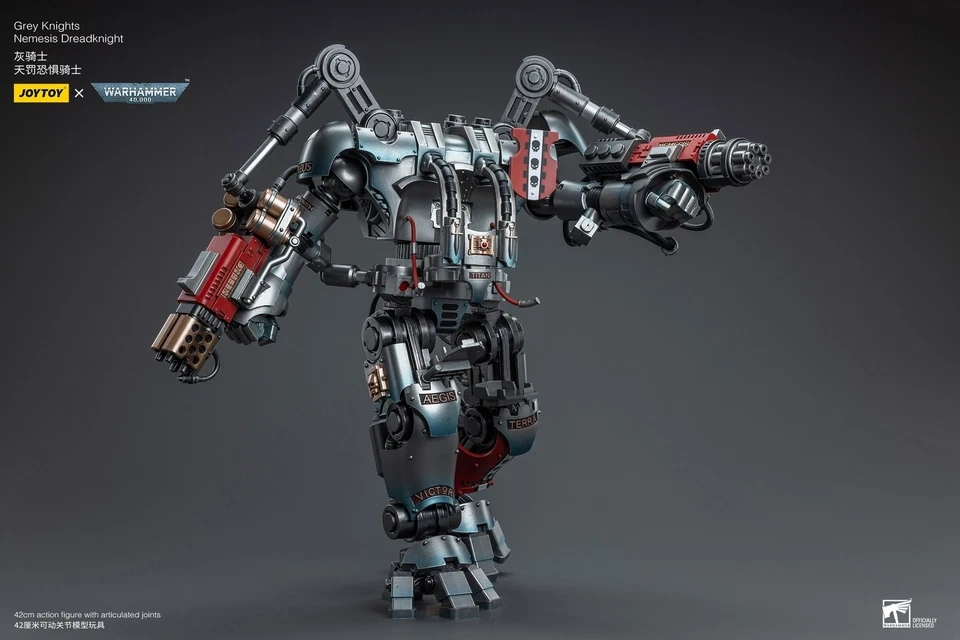 IN STOCK JoyToy Warhammer 40K 1:18 Grey Knights Nemesis Dreadknight Mecha
