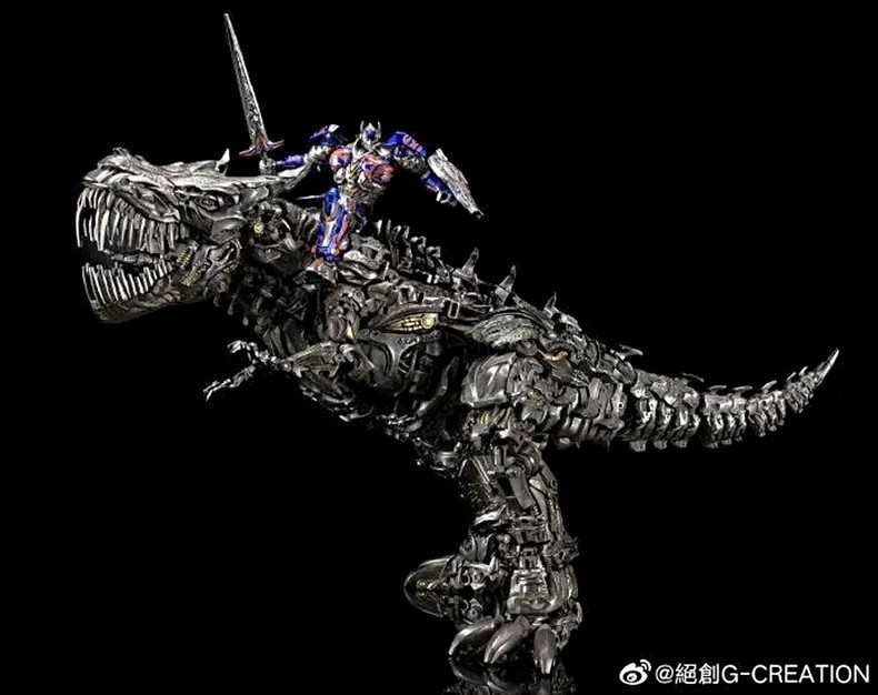 In Stock New G-creation MTST-01ML Movie Series Wrath Grimlock w/OptimusPrime Toy