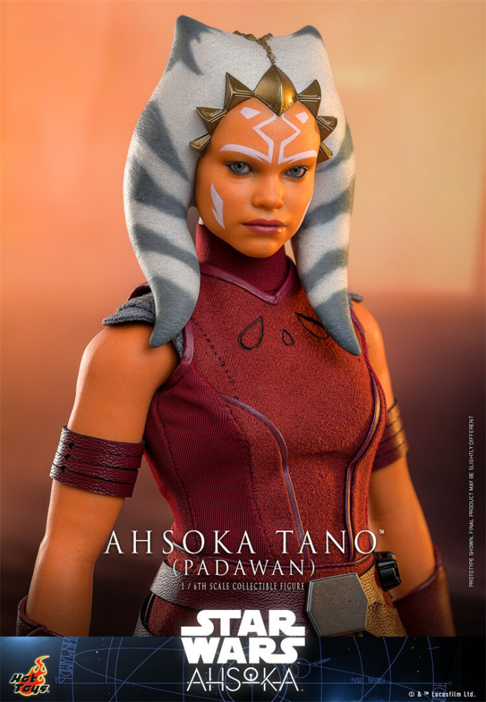 In Stock New Hot Toys TMS123 Star Wars Ahsoka Tano (Padawan) 1/6 Action Figure