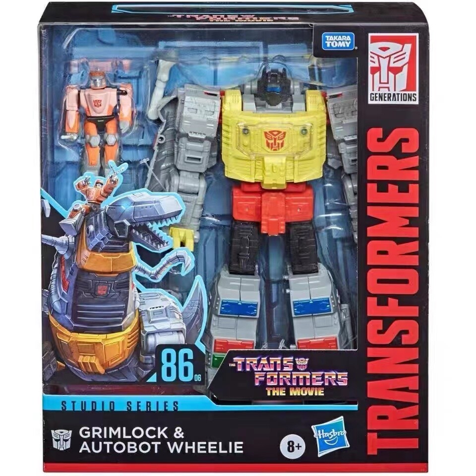 Transforms Studio Series 86-06 Leader Grimlock and Autobot Wheelie 1986 Movie