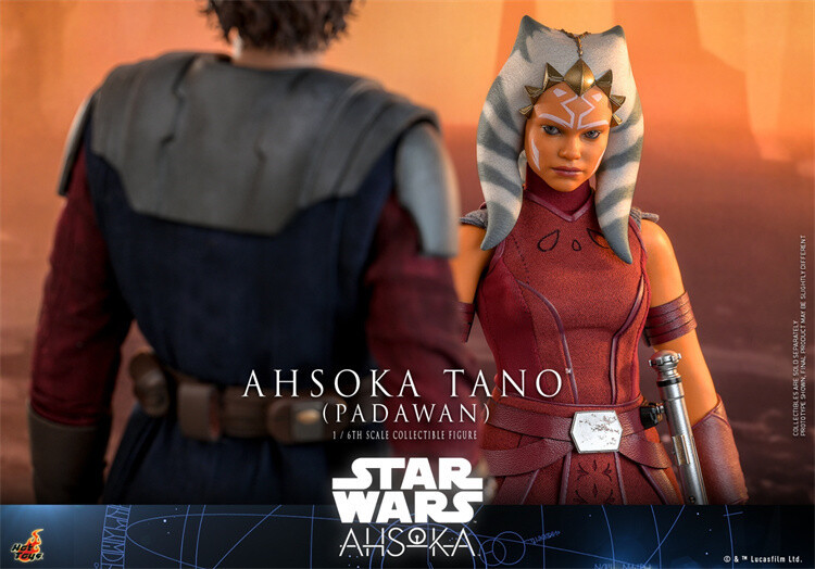In Stock New Hot Toys TMS123 Star Wars Ahsoka Tano (Padawan) 1/6 Action Figure