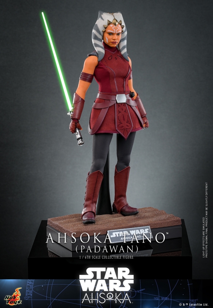 In Stock New Hot Toys TMS123 Star Wars Ahsoka Tano (Padawan) 1/6 Action Figure