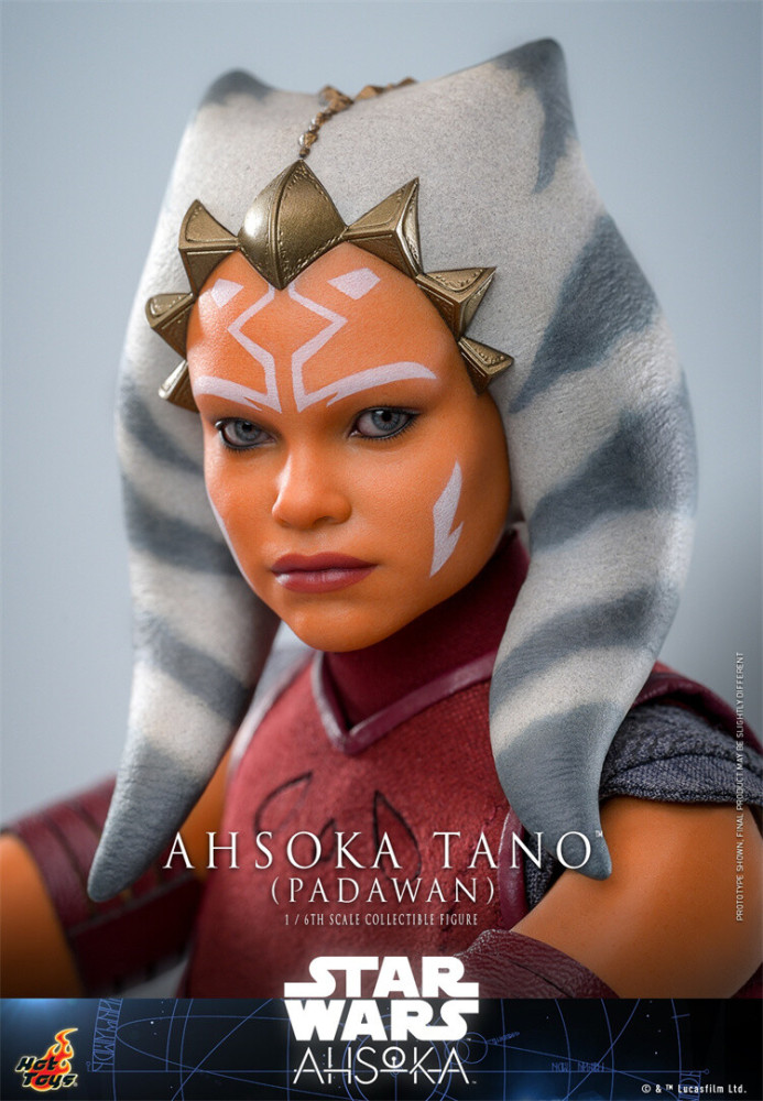 In Stock New Hot Toys TMS123 Star Wars Ahsoka Tano (Padawan) 1/6 Action Figure
