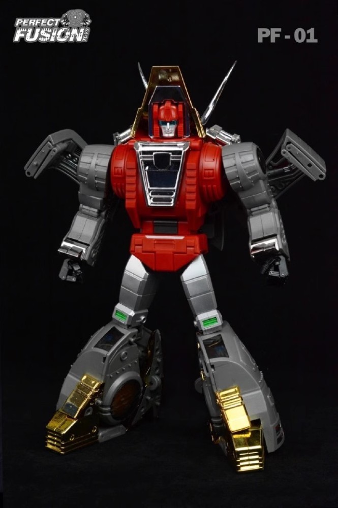 Prefect Fusion PF-01 PF01 Cesium Slag Masterpiece Action Figure In Stock