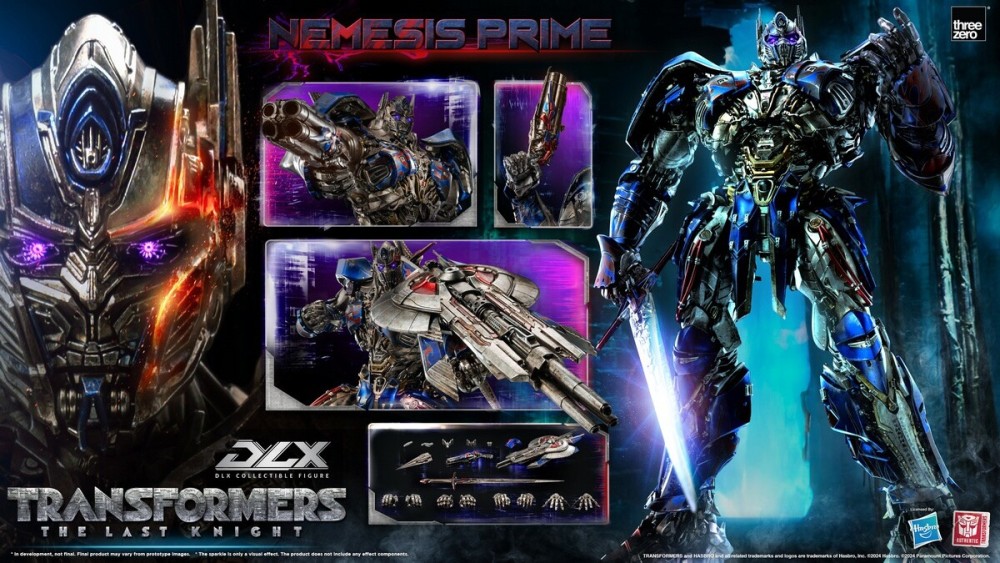 In Stock New Threezero 3Z05790W0 The Last Knight OptimusPrime Deluxe Ver. Figure