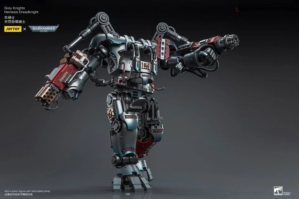 IN STOCK JoyToy Warhammer 40K 1:18 Grey Knights Nemesis Dreadknight Mecha