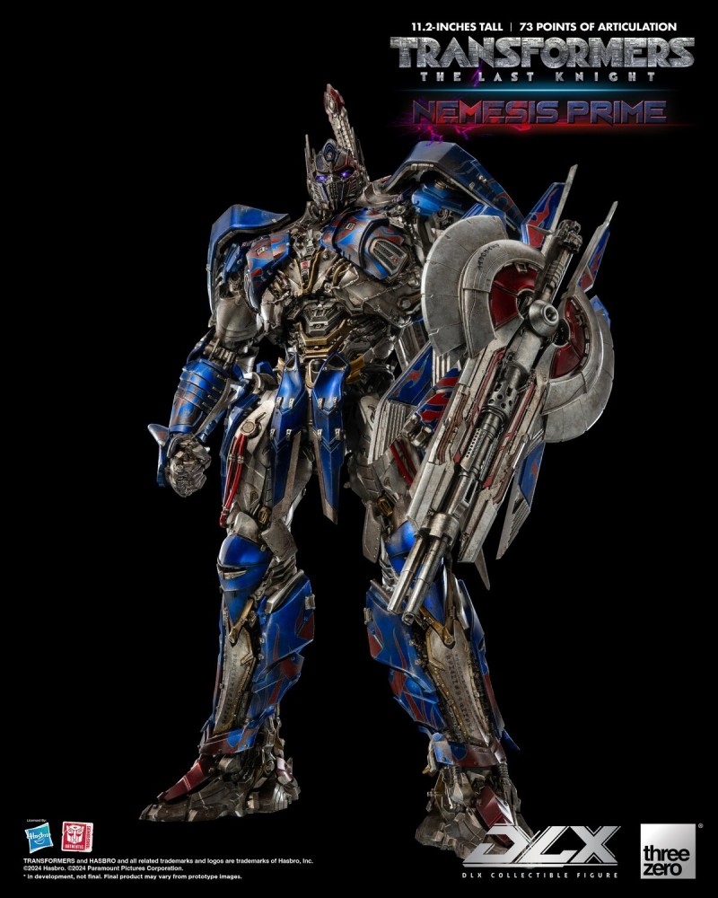 In Stock New Threezero 3Z05790W0 The Last Knight OptimusPrime Deluxe Ver. Figure