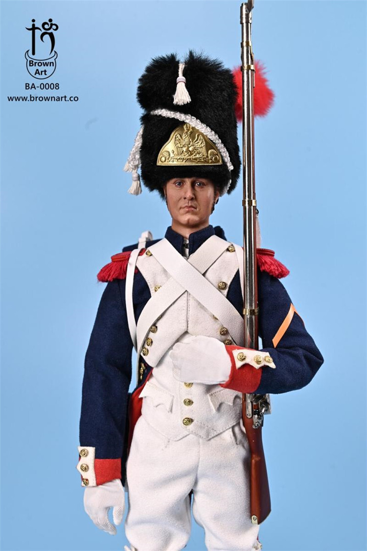 New BROWN ART BA-0008 1/6 CORPORALS of THE FRENCH IMPERIAL GUARD Action Figure