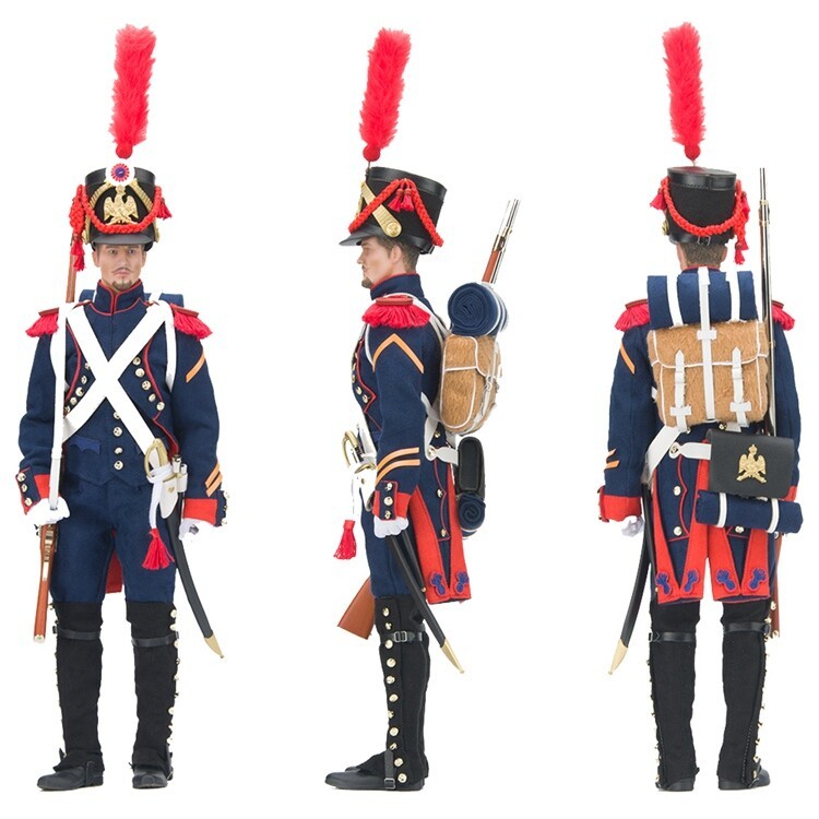 In Stock New BROWN ART B-A0003N 1/6 Napoleon War Guards Artillery Action Figure