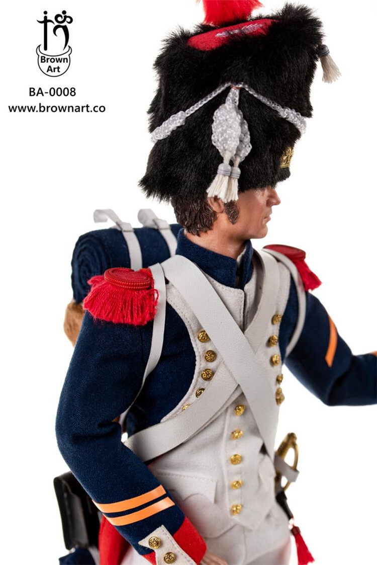 New BROWN ART BA-0008 1/6 CORPORALS of THE FRENCH IMPERIAL GUARD Action Figure