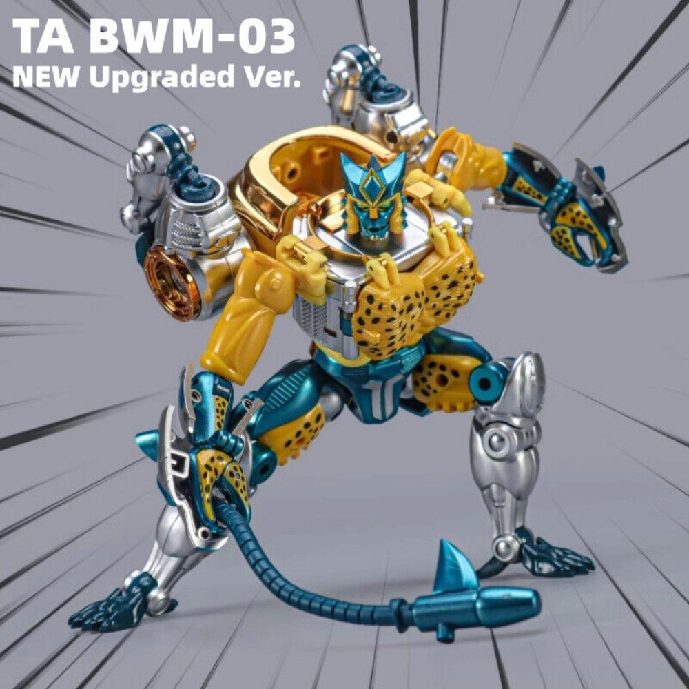 Transart TA BWM-03 2.0 Painting Upgrade Cheetor Beast War Action Figure In Stock