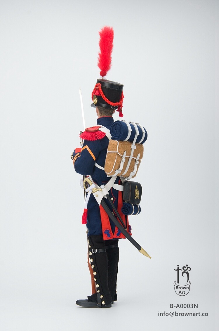 In Stock New BROWN ART B-A0003N 1/6 Napoleon War Guards Artillery Action Figure